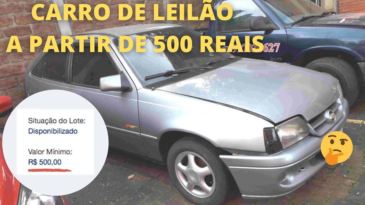 CARRO DE LEILÃO A PARTIR DE 300 REAIS *duvida?*