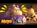 WILLY se come la tarta de la REINA 😰👑🐝 MEJORES CAPÍTULOS DE MAYA para niños en ESPAÑOL 🐝