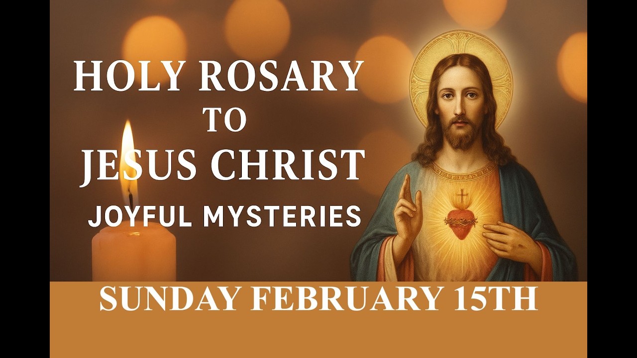 Short Rosary to Jesus Christ | Sunday February 15th, 2026