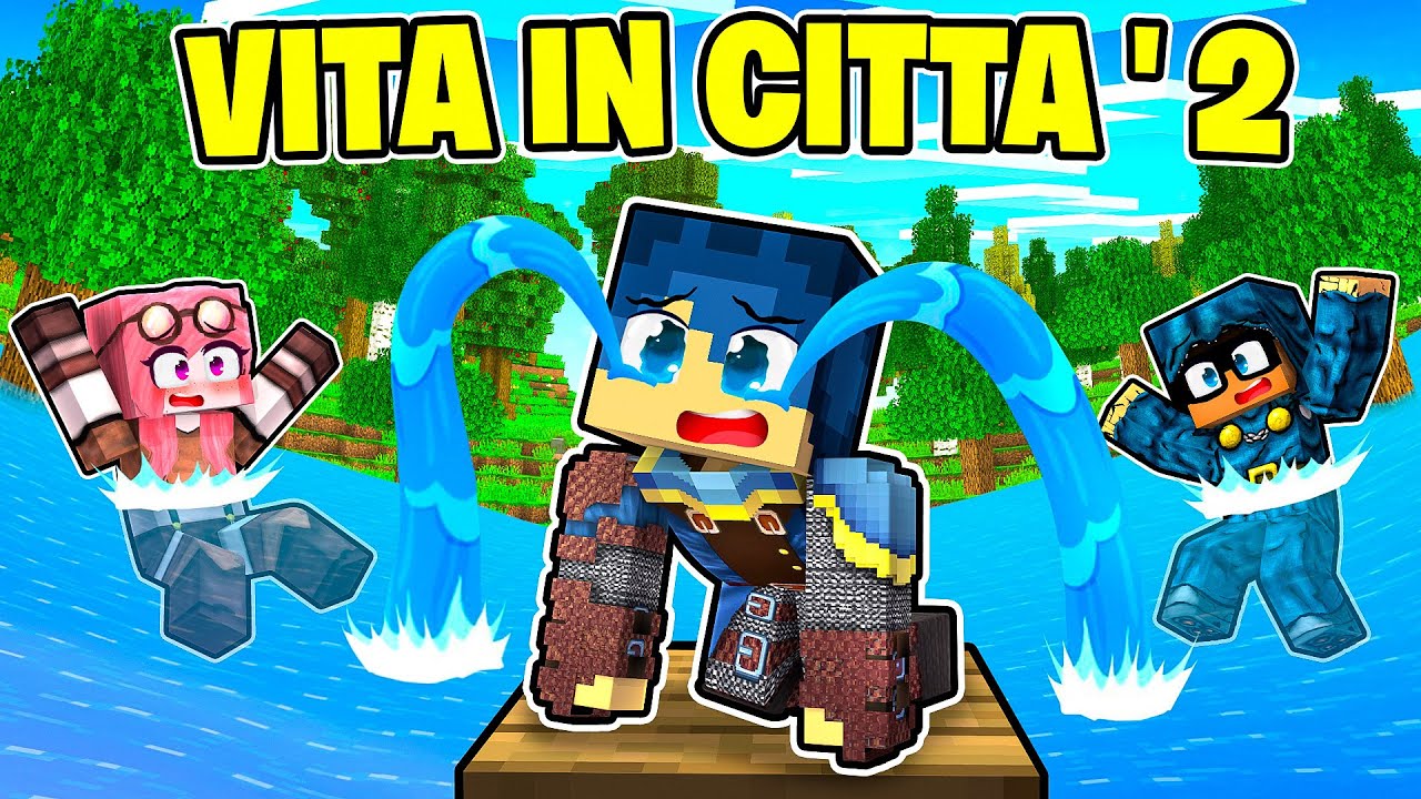 STEF È DISPERATO NELLA VITA IN CITTÀ 2! - MINECRAFT Ep.43