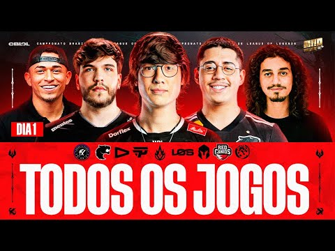 COPA CBLOL 2026 (DIA 01) - TODOS OS JOGOS - COMPLETO