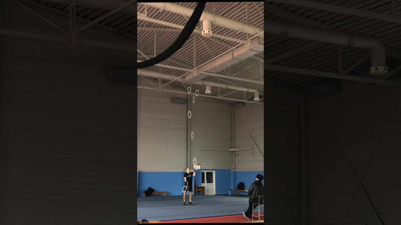 World Record! 11 rings Juggling, Lysenko Danil YouTube