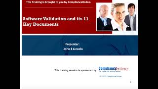 Software Validation and its 11 Key Documents