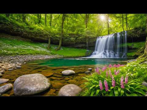Forest Sounds with Calming Music 🌿 Nature Sounds for Stress Relief