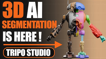 HUGE Tripo AI Update: 3D AI Part Segmentation That Actually Works!