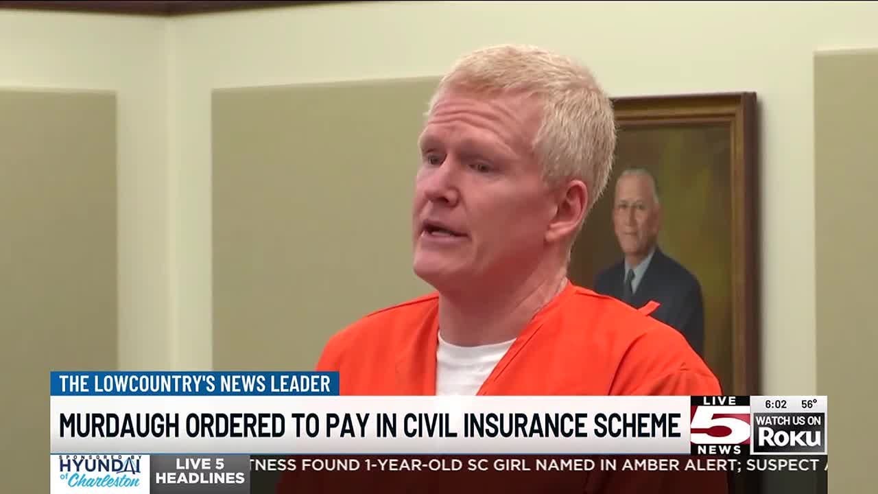 VIDEO: Murdaugh ordered to pay in civil insurance complaint, alleged conspirator goes to trial