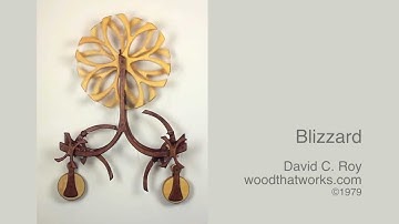 Blizzard Sculpture by David C. Roy