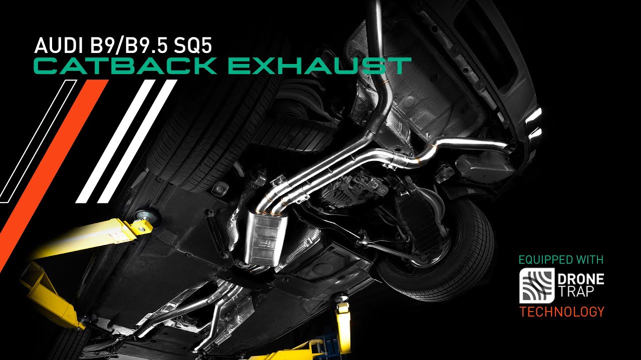 IE Audi B9 SQ5 Catback Exhaust System With DroneTrap Technology