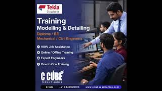 Top Tekla Structures Training in Erode | Steel Structure Modelling &amp; Detailing Course | civil &amp; Mech