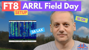 FT8 Configuration for the ARRL Field Day