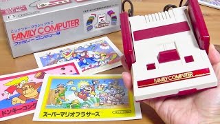 ニンテンドークラシックミニ ファミリーコンピュータ 手のひらサイズのミニファミコン☆30タイトル内臓 スーパーマリオ・ロックマン・くにおくん amazon限定ポストカード