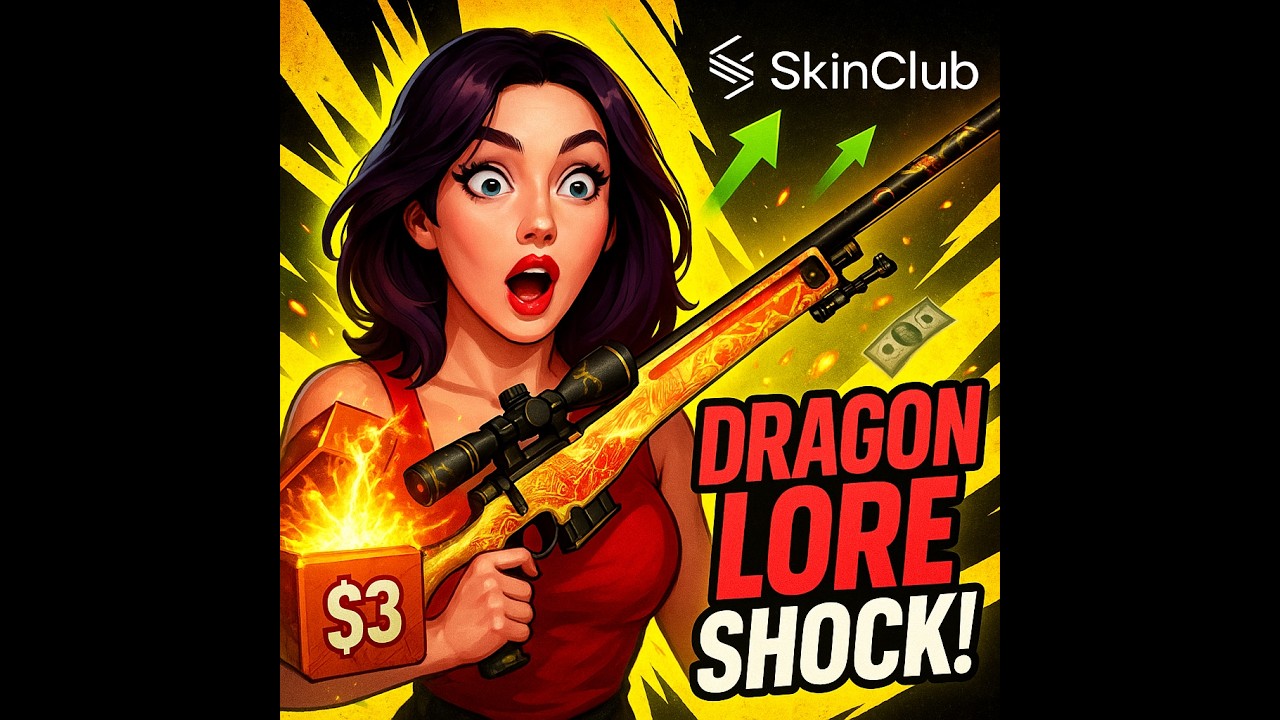 INSANE $3 PvP Case Battle Drop – DRAGON LORE SHOCK! | SkinClub CS2 2025