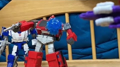 Transformers the movie 1986- Attack on shuttle gone wrong-transformers stop motion short