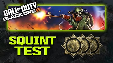 EASIEST Way To Unlock Squint Test (Moonshot Medal) - BO6 Calling Card