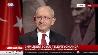 Chp Genel Başkani Kemal Kiliçdaroğlu - Sözcü Tv Yayini 09062023