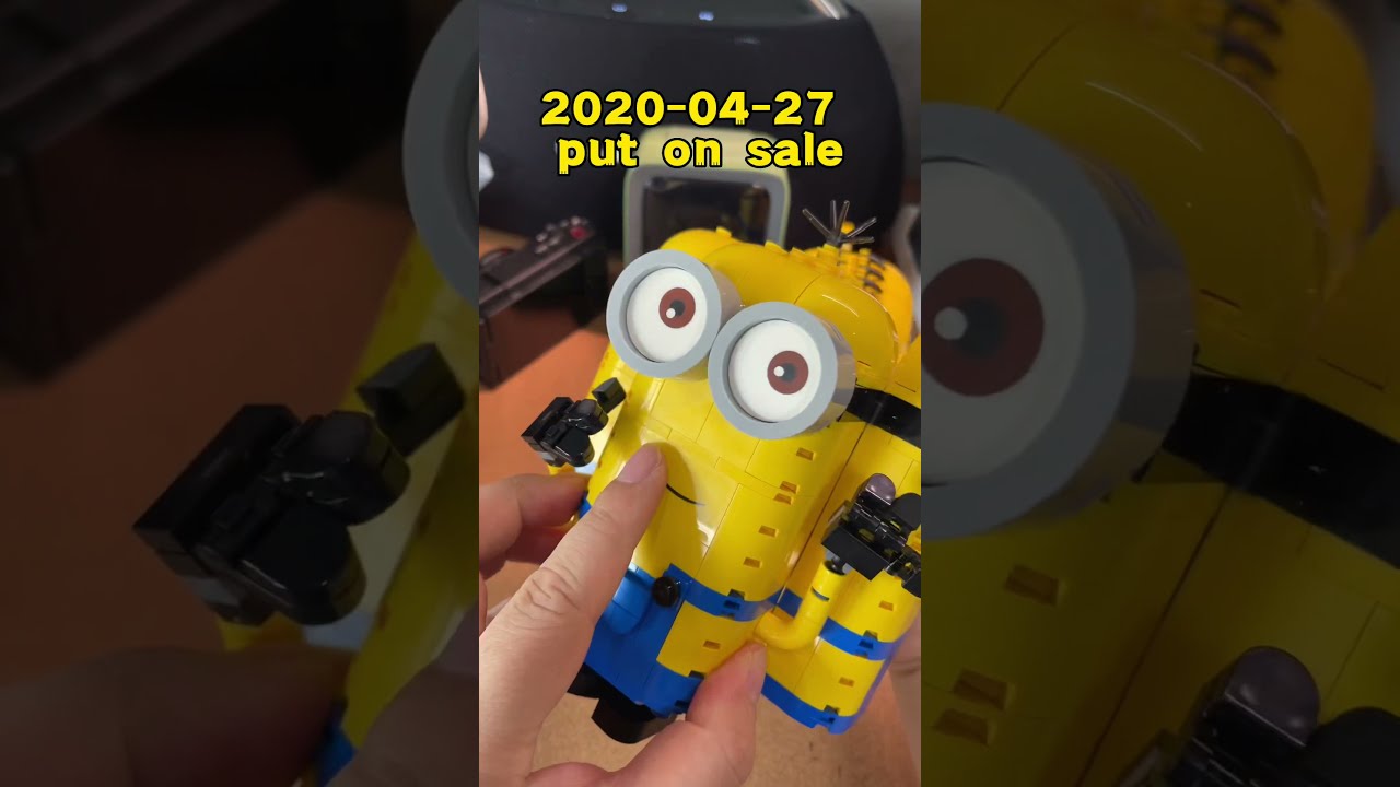 LEGO MINIONS Brick-built Minions and their Lair 75551 