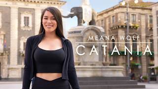 Meana Wolf Explores Catania, Sicily