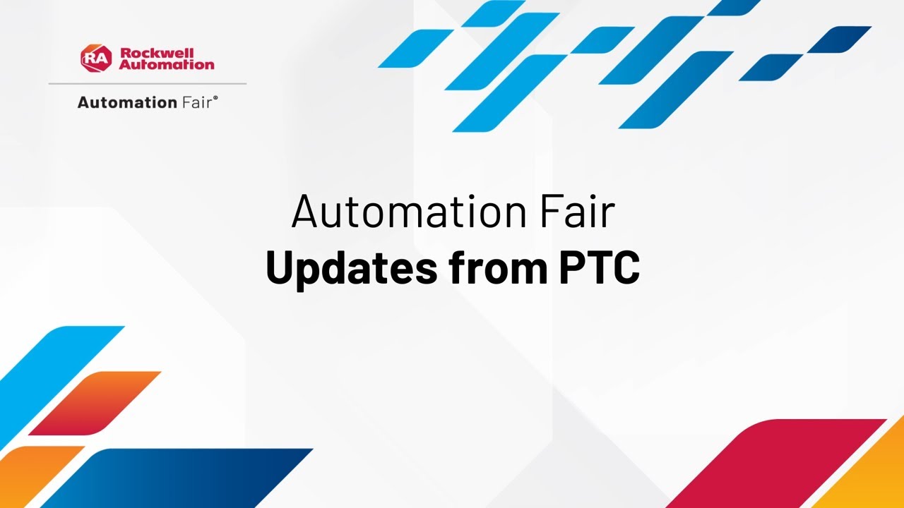 Automation Fair Updates from PTC YouTube