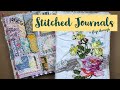Stitched Journals: a flip through of two journals