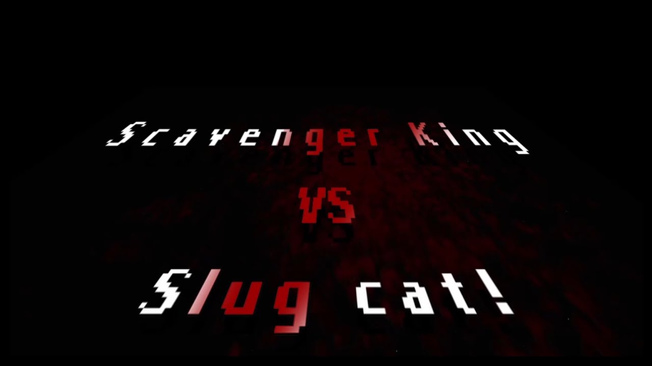 SCAVENGER VS SLUGCAT EPIC BATTLE (Rainworld)