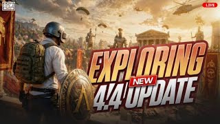 Let's Explore BGMI 4.4 New Update 🔥 | BGMI Live 🔴