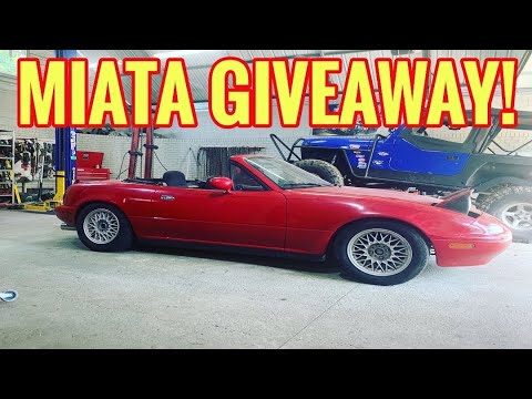 I Bought A Cheap Mazda Miata To GIVEAWAY!