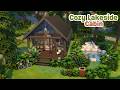 Cozy Lakeside Cabin You NEED to See 🌿 The Sims 4 Speed Build ✨