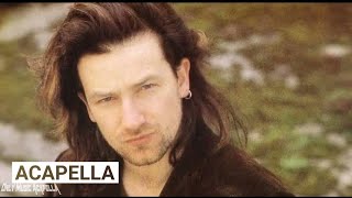 Video thumbnail of "U2 - With or Without You - Acapella - Vocals Only Bono Vox"
