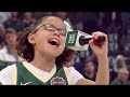 Liamani Segura sings National Anthem at 2019 NBA Playoffs Celtics vs Bucks Game 5