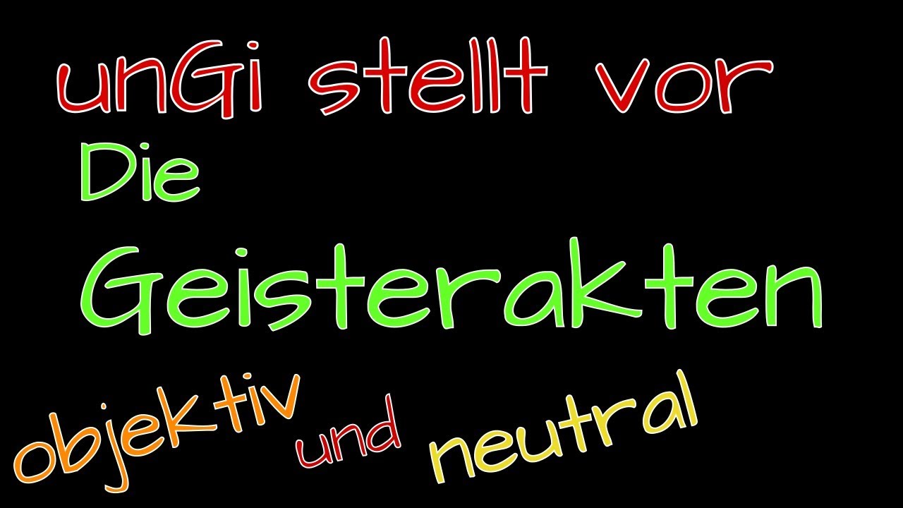 Die Geisterakten Die Geisterakten