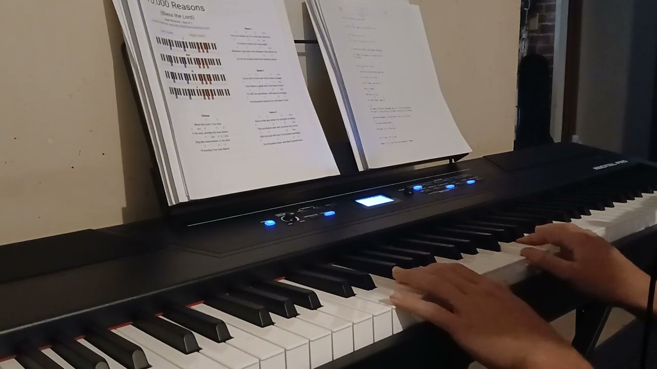 10,000 Reasons Key Of C "Inverted Keys"