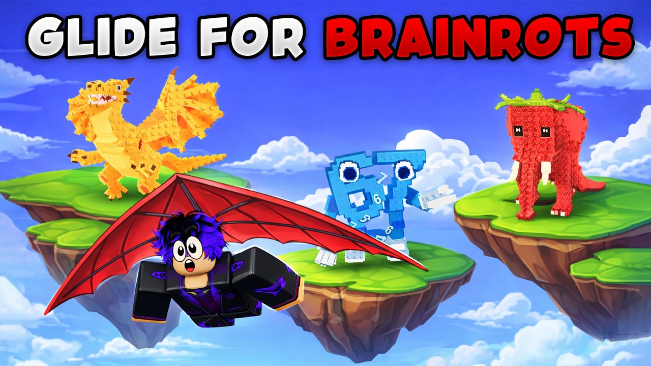 I PLAYED GLIDE FOR BRAINROTS AND IT'S ACTUALLY FUN !!