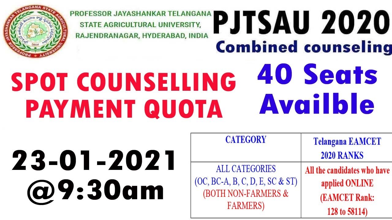 Pjstau payment quota spot admission notification