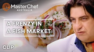 Fish Market Frenzy | MasterChef Australia | S01 EP5 | MasterChef World