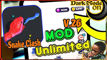 How to Download Snake Clash MOD APK Hack Mod Unlimited Coins Mod Menu Epic Snake Clash GamePlay #70
