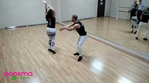 Anastasia & Maxim ZOUK Ipanema DANCE studio