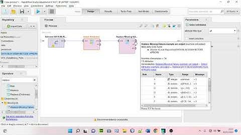UAS Rapid Miner menggunakan Algoritma Apriori