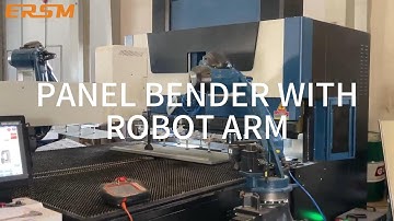 Bending Automation: ERSM Bending Center + Dual Robots for Electrical Cabinets