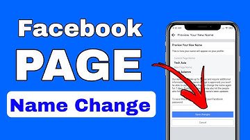 How To Change Facebook Page Name (2023)