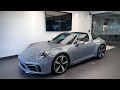 2024 Porsche 911 Targa 4S Arctic Grey | Heritage Design Interior | Walk Around |