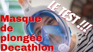 [Test & Avis] Masque de plongée Decathlon Easybreath, le top pour les débutants !!!