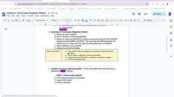 Module 4: Technology Integration Models