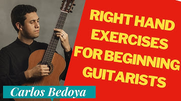Guitar Fundamentals - Beginning Right Hand Exercises (#4) | Sympathetic and Independent movement