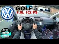 2004 Volkswagen Golf V 1.6 Automatic 102 PS TOP SPEED AUTOBAHN DRIVE POV