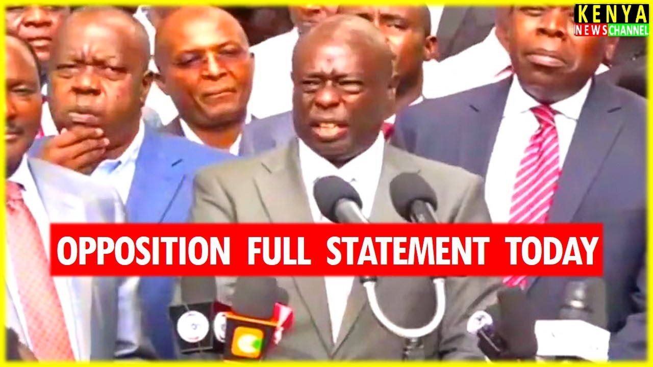 Gachagua, Matiangi & Kalonzo Explosive Statement today from Meru slamming Ruto's Government