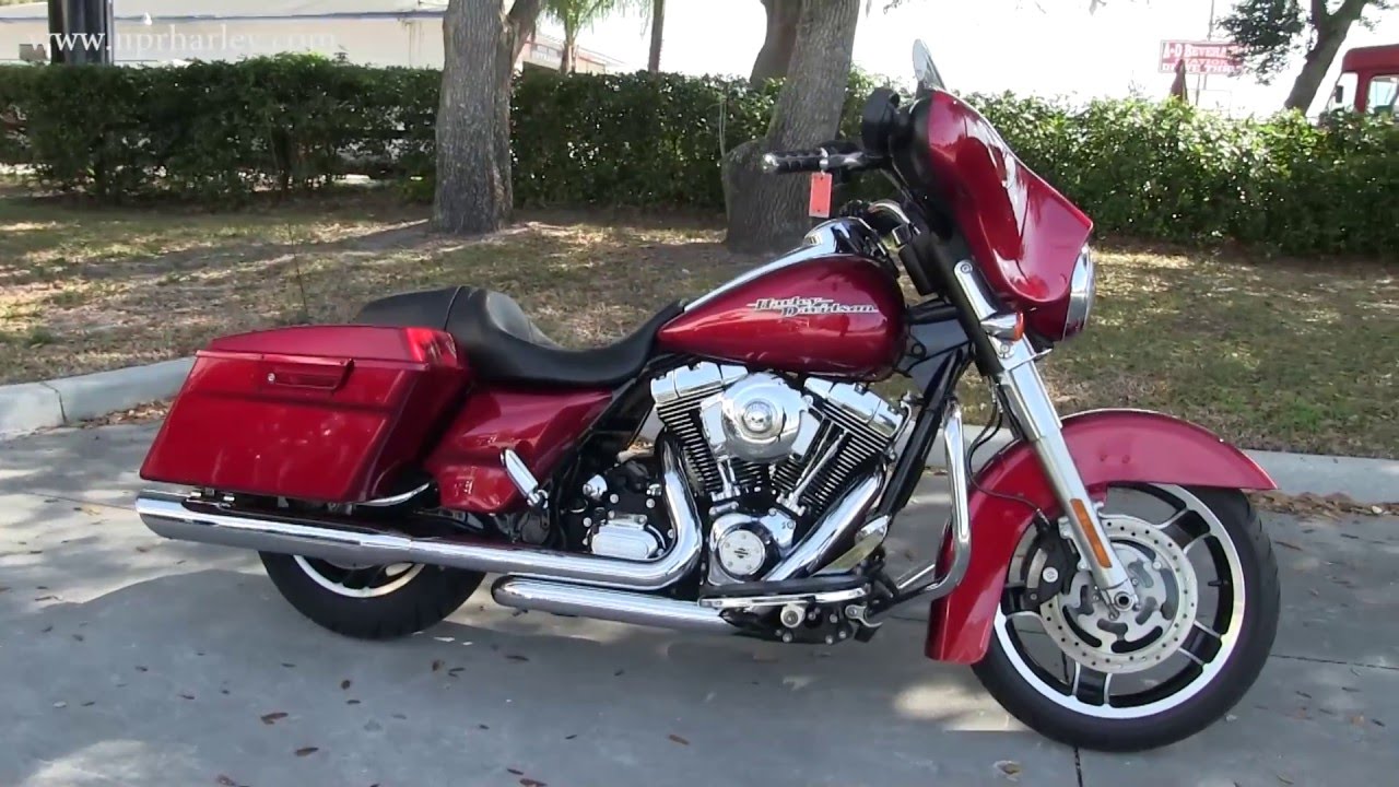 2012 Harley Street Glide Red for sale in fl YouTube
