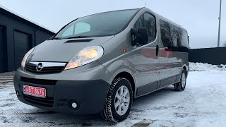 Огляд OPEL VIVARO LONG, 2013 року випуску, 2.0 CDTI (84 kW, 115 к/с