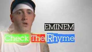 Eminem - Renegade (2001) | Check The Rhyme