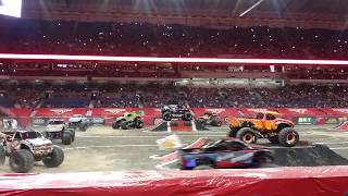 Monster Jam San Antonio TX Intros (1/18/20) by monsterjamsavage 19,826 views 4 years ago 6 minutes, 25 seconds