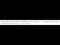 Real Analysis Problem 6 (Rolle's Theorem)